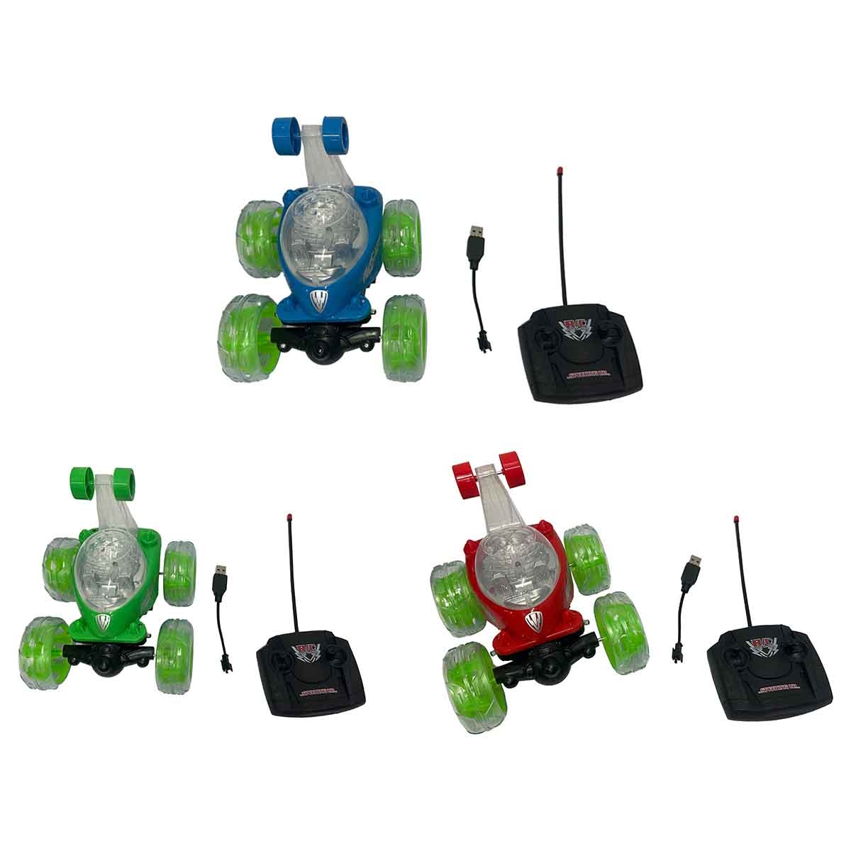 Longwell R/C Cool Flip Assorted Stunt Car Boys, 3-4 Years