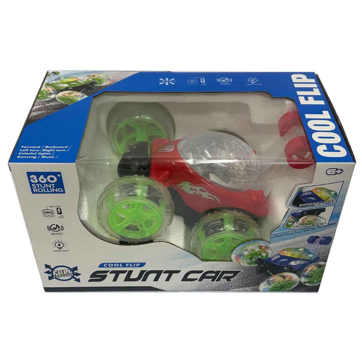 Longwell R/C Cool Flip Assorted Stunt Car Boys, 3-4 Years