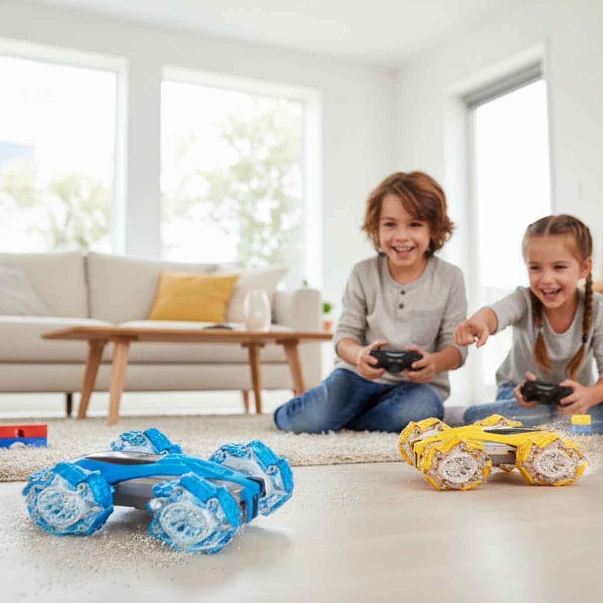 تشونغ جون تويز سيارة تحكم عن بعد منوعة 2.4G للجنسين، من عمر 5-7 سنوات