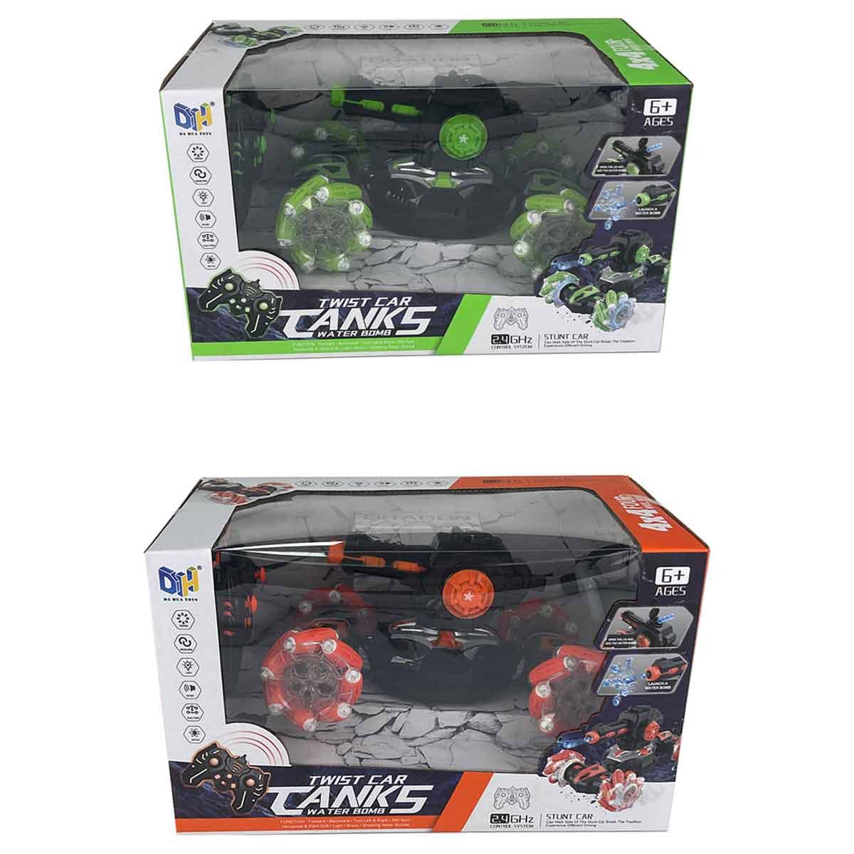Da Hua Toys R/C Twist Assorted Tank Boys, 5-7 Years
