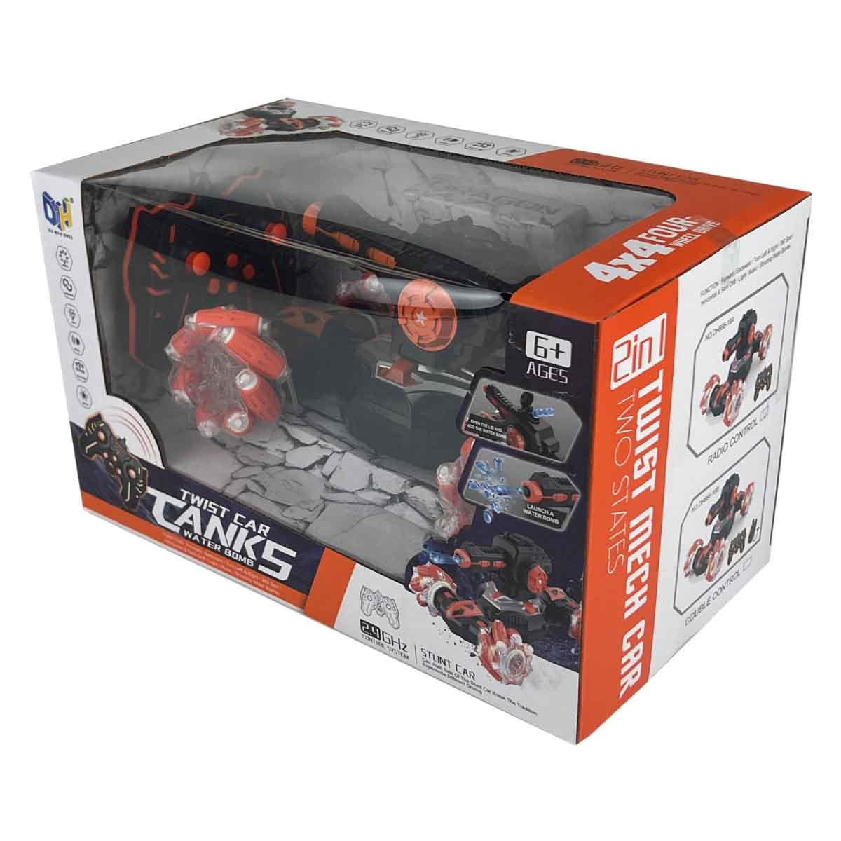 Da Hua Toys R/C Twist Assorted Tank Boys, 5-7 Years