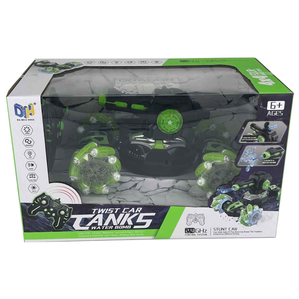 Da Hua Toys R/C Twist Assorted Tank Boys, 5-7 Years