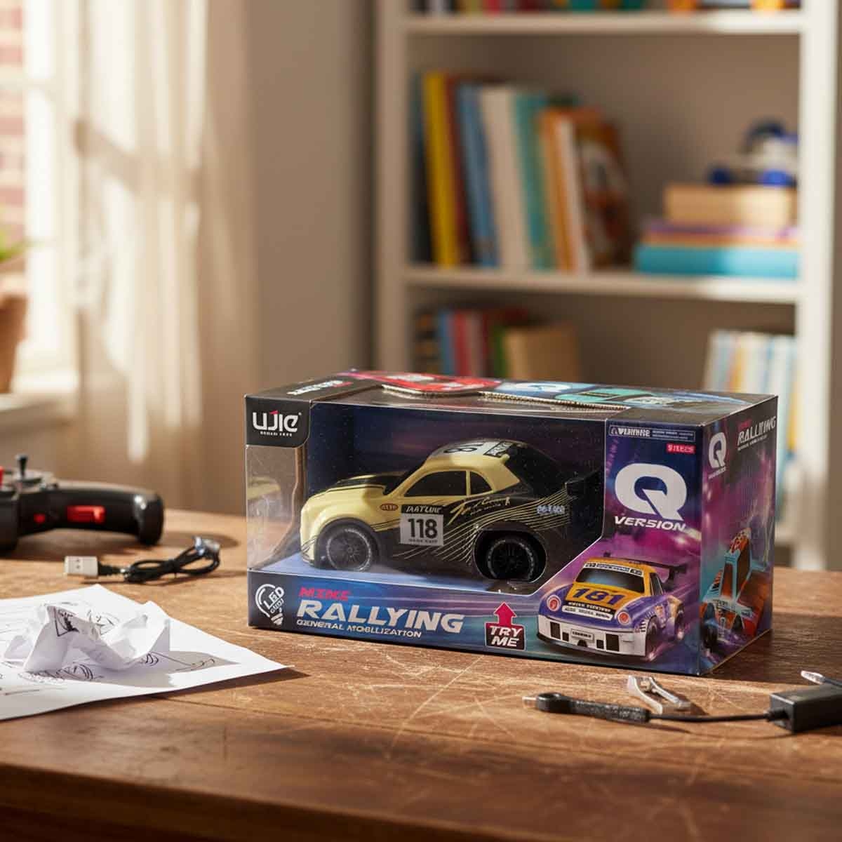 Ujie Mini Rallying Assorted Racing Car Boys, 3-4 Years