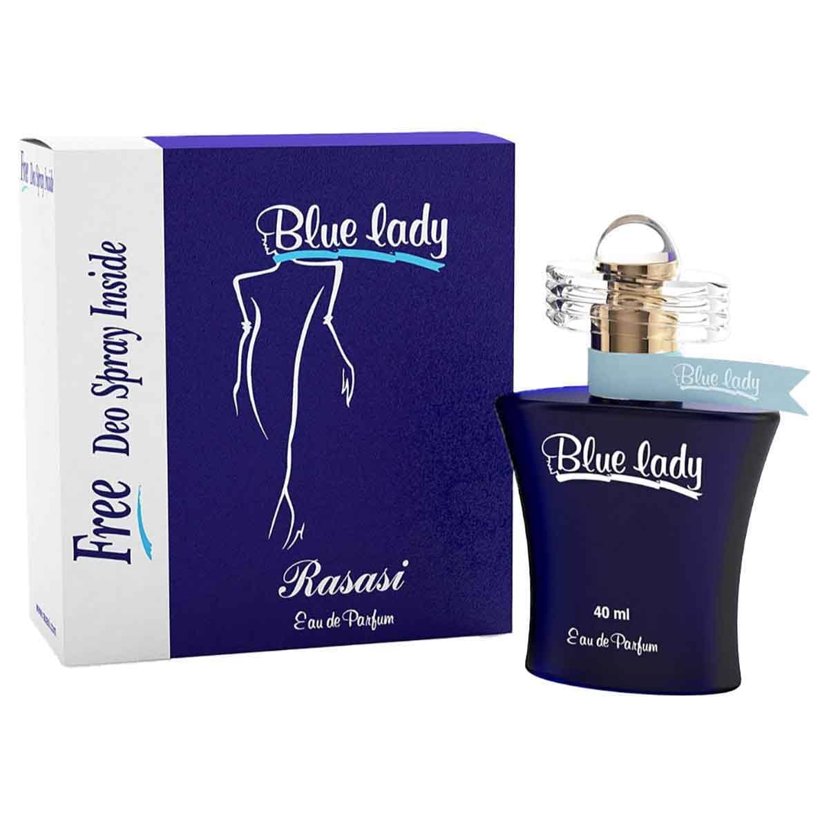 Rasasi Blue Lady Eau De Parfum 40 ml for Women