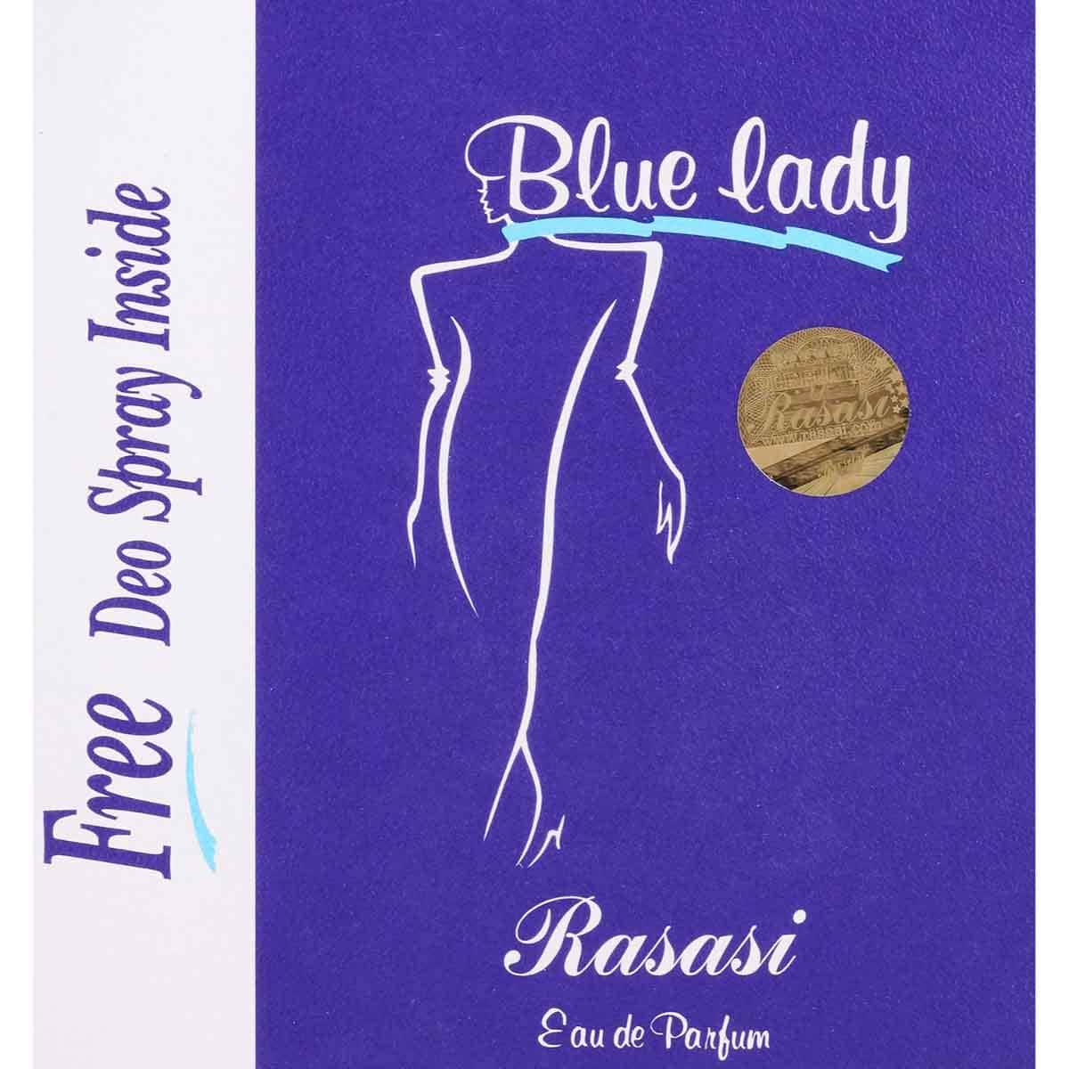 Rasasi Blue Lady Eau De Parfum for Women
