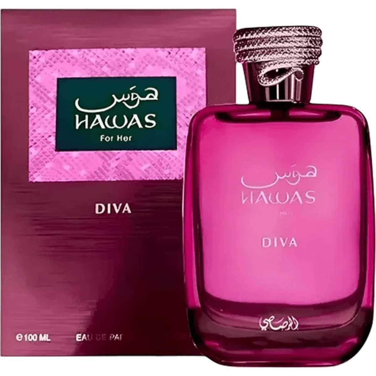 Rasasi Hawas Diva Eau De Parfum 100 ml for Women