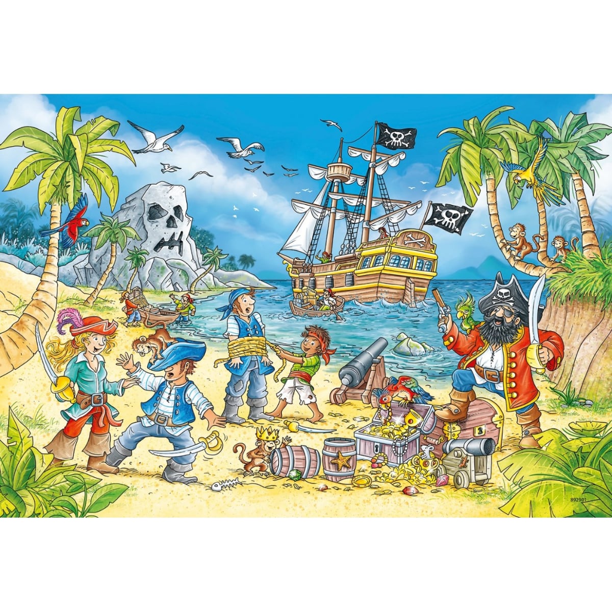 Ravensburger Adventure Ice Island Jigsaw Puzzle Unisex, 5-7 Years