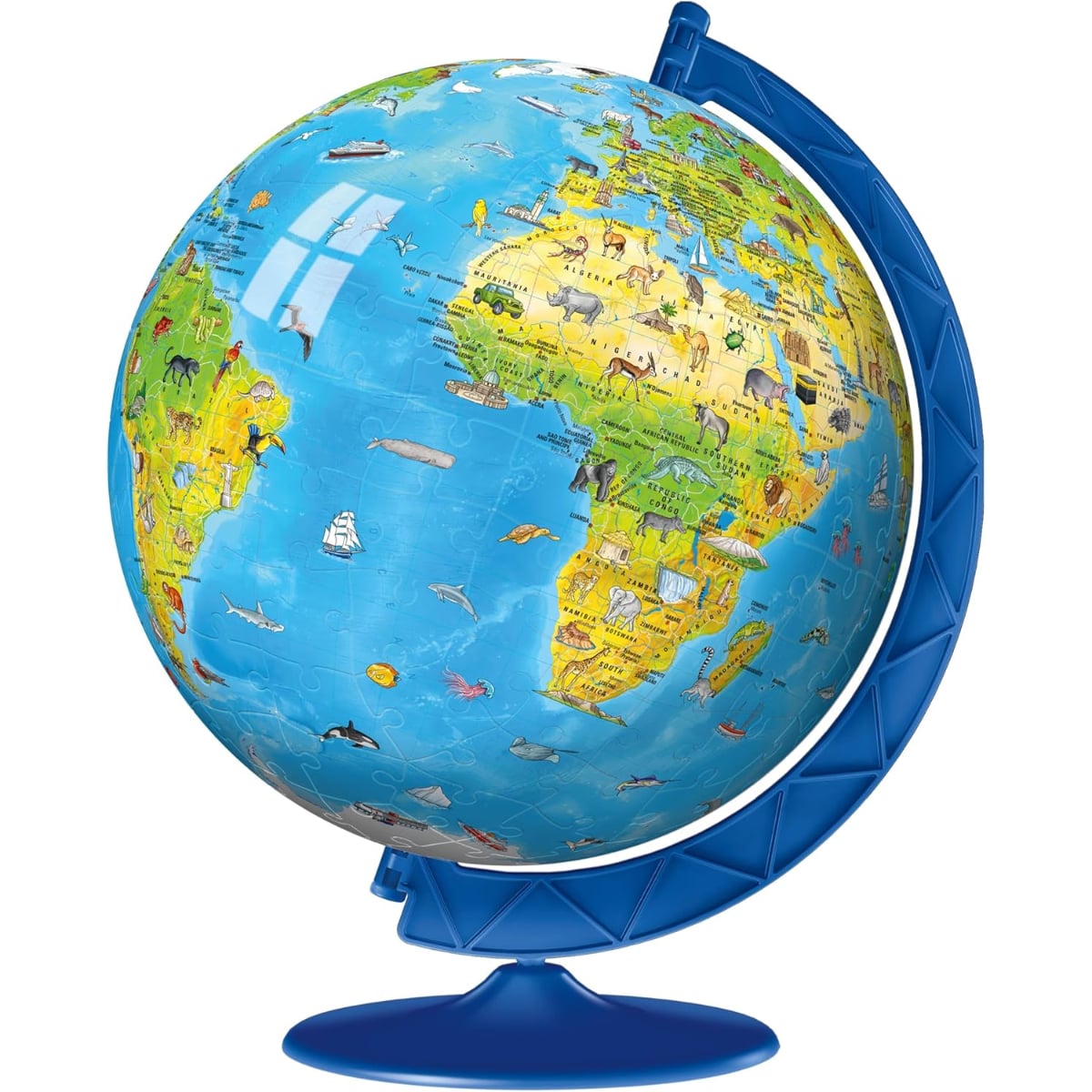 Ravensburger Children's Globe 3D Puzzle Unisex, 8-10 Years