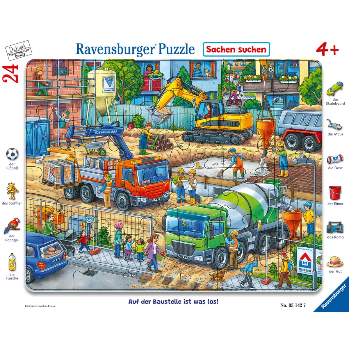 Ravensburger Construction Site Jigsaw Puzzle Unisex, 5-7 Years