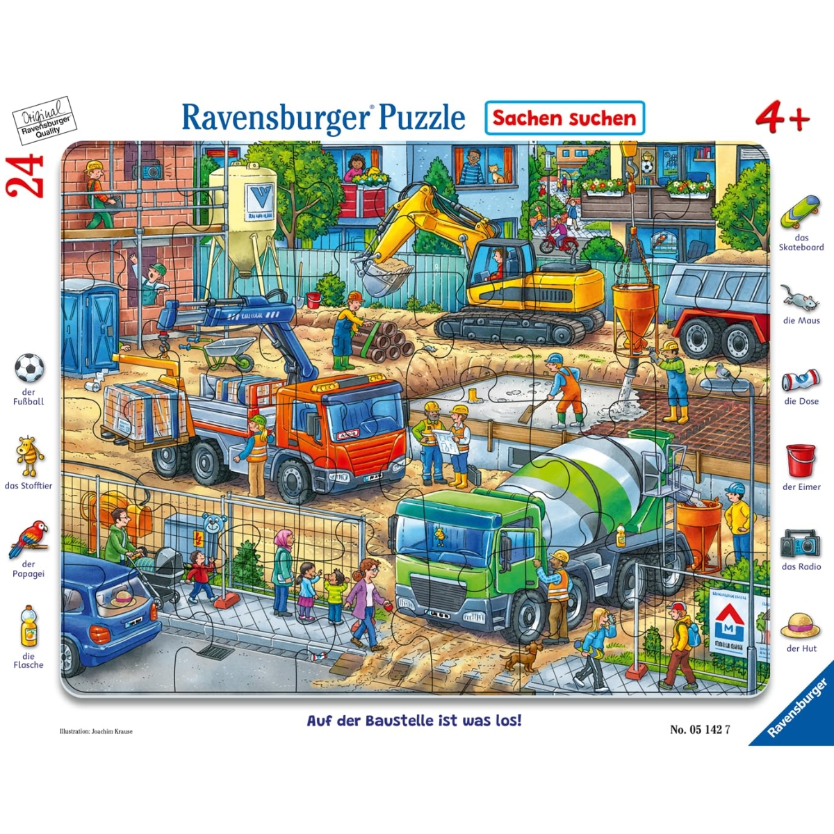 Ravensburger Construction Site Jigsaw Puzzle Unisex, 5-7 Years