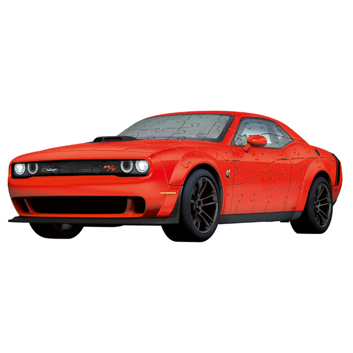 Ravensburger Dodge Challenger R/T Scat Pack 3D Puzzle Unisex, 8-10 Years