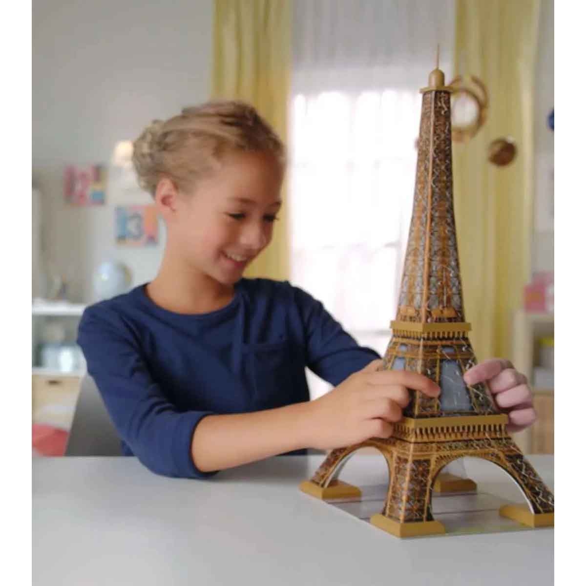 Ravensburger Firefighters + 3D Eiffel Tower Puzzles with Step2 Easel & 4D Build Puzzle Bundle Unisex, 13+ Years