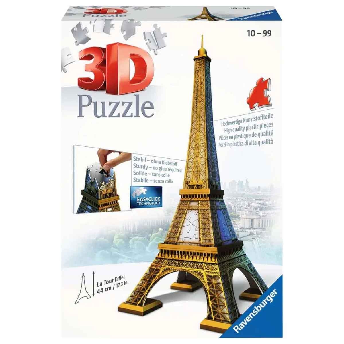 Ravensburger Firefighters + 3D Eiffel Tower Puzzles with Step2 Easel & 4D Build Puzzle Bundle Unisex, 13+ Years