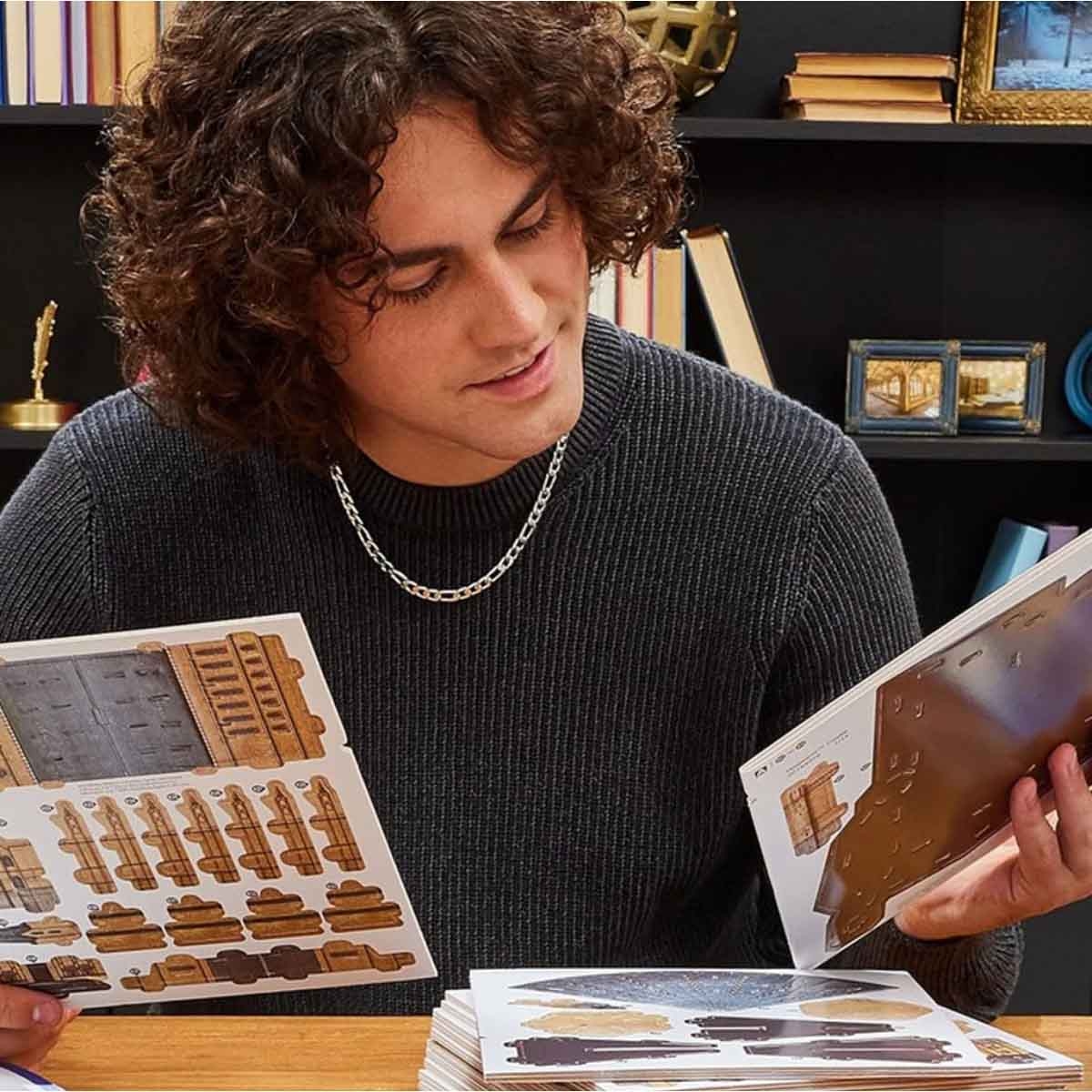 Ravensburger Island + Skyline Puzzles with Hex Bug Nano Nitro & 4D Build Puzzle Bundle Unisex, 13+ years