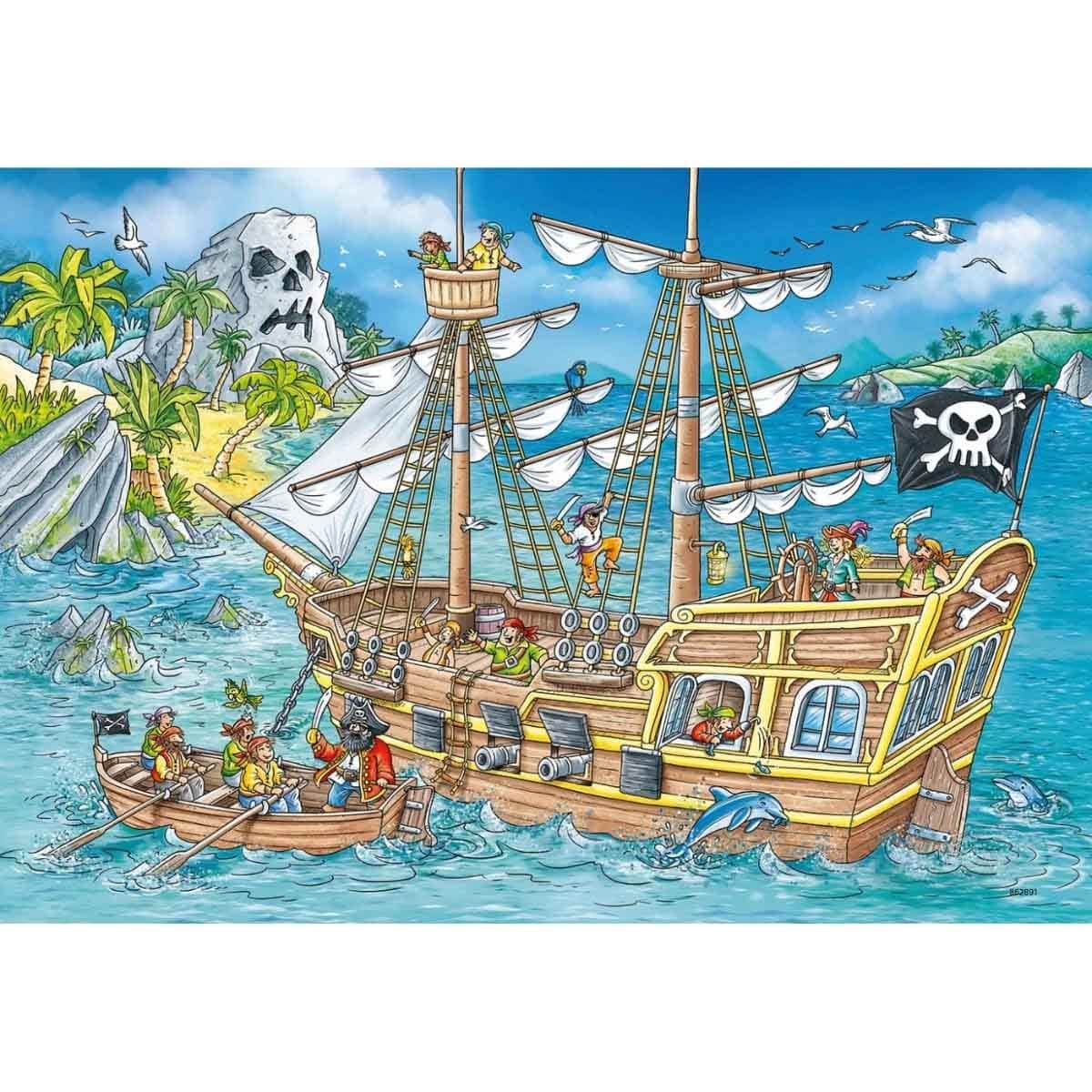 Ravensburger Island + Skyline Puzzles with Hex Bug Nano Nitro & 4D Build Puzzle Bundle Unisex, 13+ years