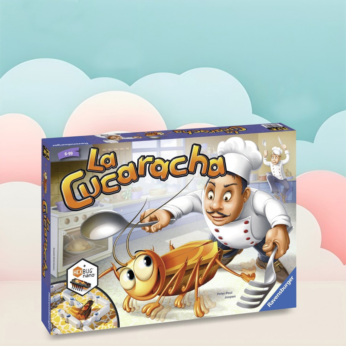 رافنسبورجر لعبة طاولة لا كوكاراشا النرد للجنسين، 5-7 سنوات