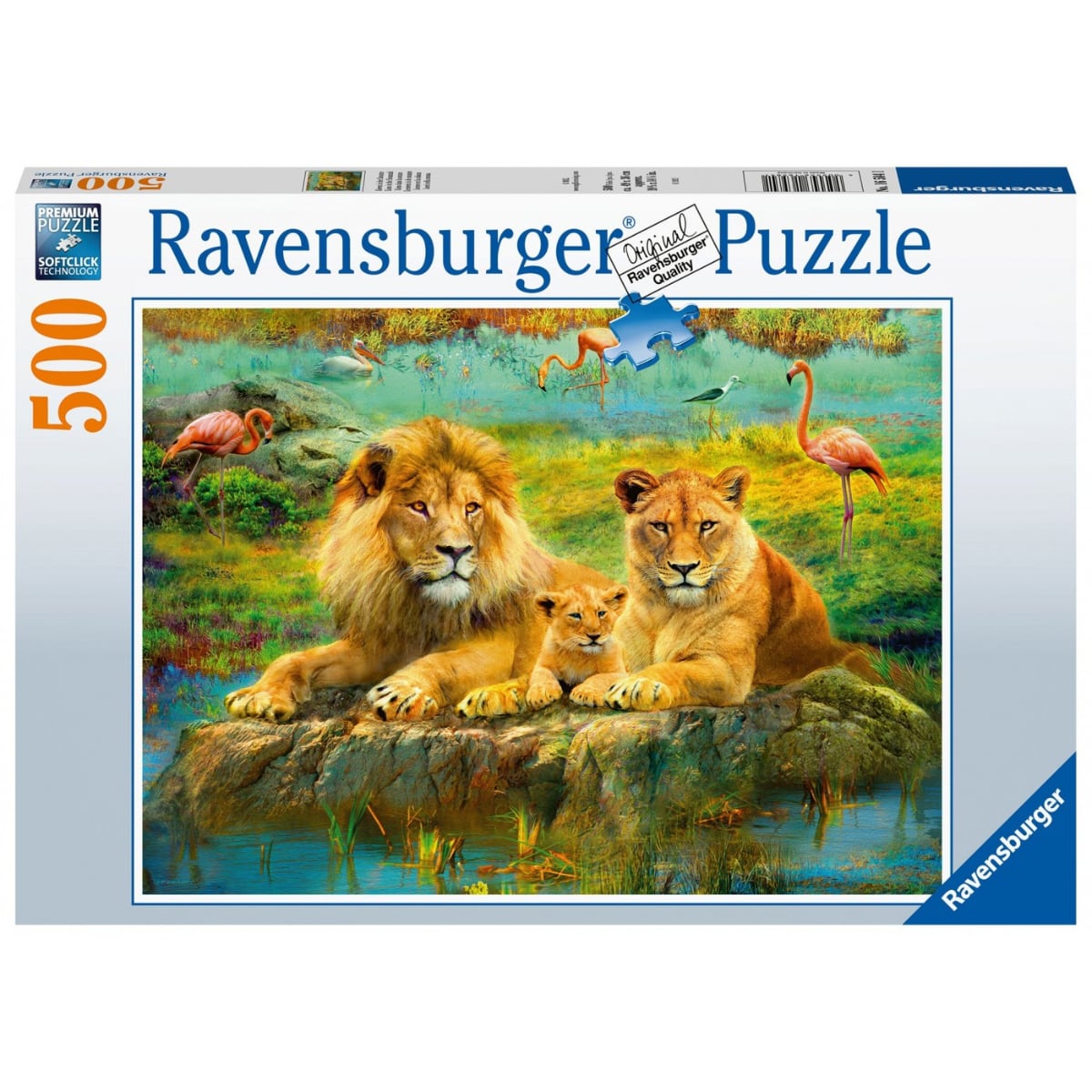 Ravensburger Lions in the Savannah Jigsaw Puzzle Unisex, 13+ Years