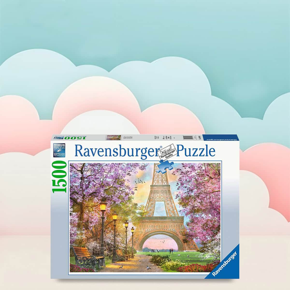 Ravensburger Love in Paris Jigsaw Puzzle Unisex, 13+ Years