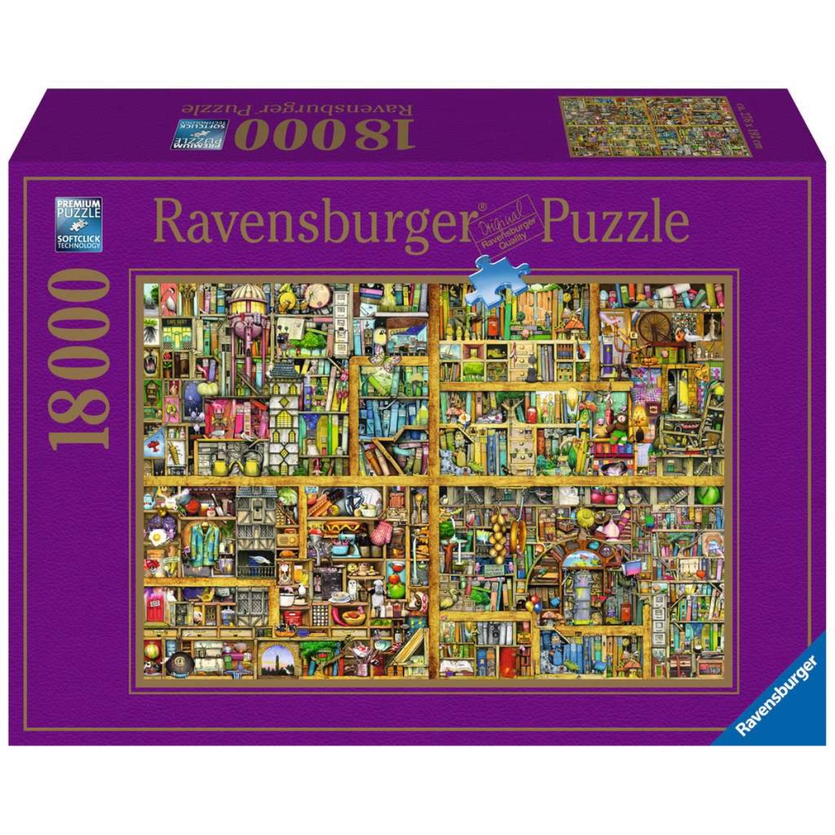 Ravensburger Magical Bookcase Jigsaw Puzzle Unisex, 13+ Years