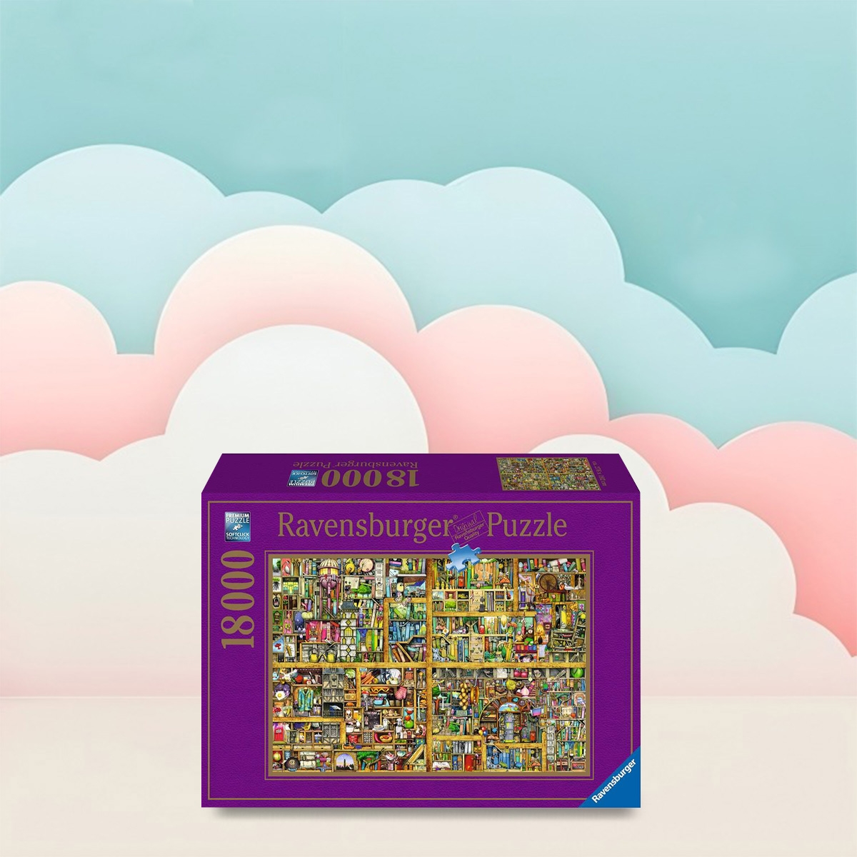 Ravensburger Magical Bookcase Jigsaw Puzzle Unisex, 13+ Years