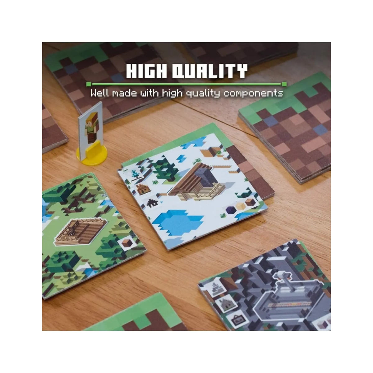 Ravensburger Minecraft Builders & Biomes Board Game Unisex, 11-12 Years