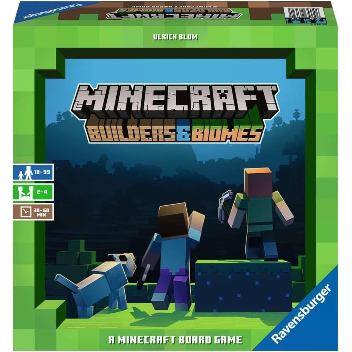 Ravensburger Minecraft Builders & Biomes Board Game Unisex, 10-12 Years