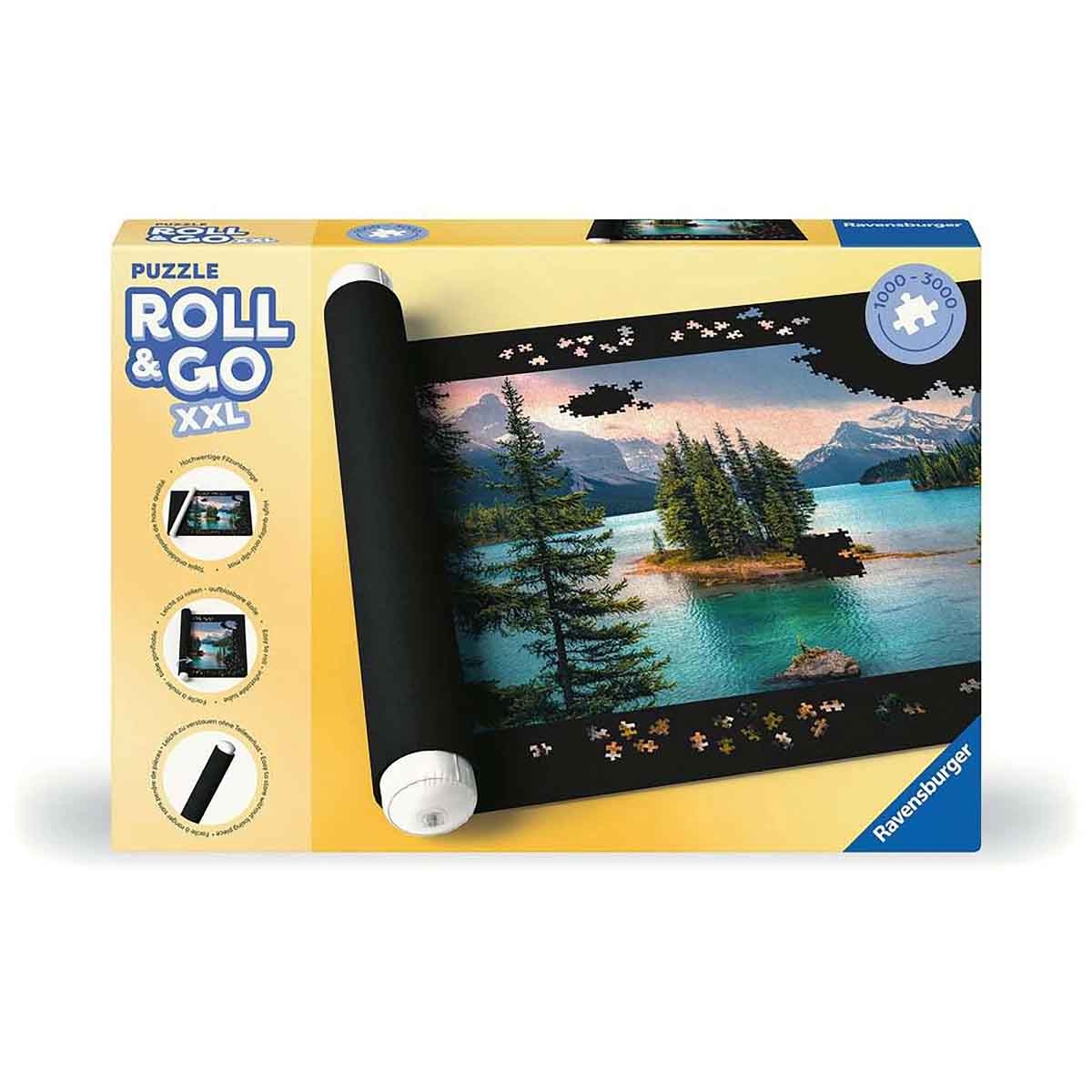 رافنسبورجر مجموعة أحجية مع صواني الأحجية وسجادة الأحجية مع طقم لعب هيكس باج وأحجية فور دي بيلد، للجنسين، 3-4 سنوات