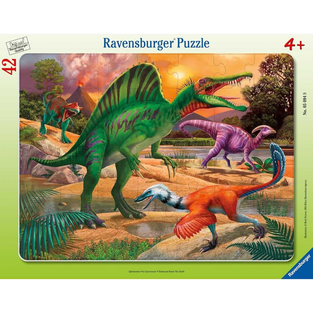 Ravensburger Spinosaurus Dinosaur Jigsaw Puzzle Unisex, 5-6 Years