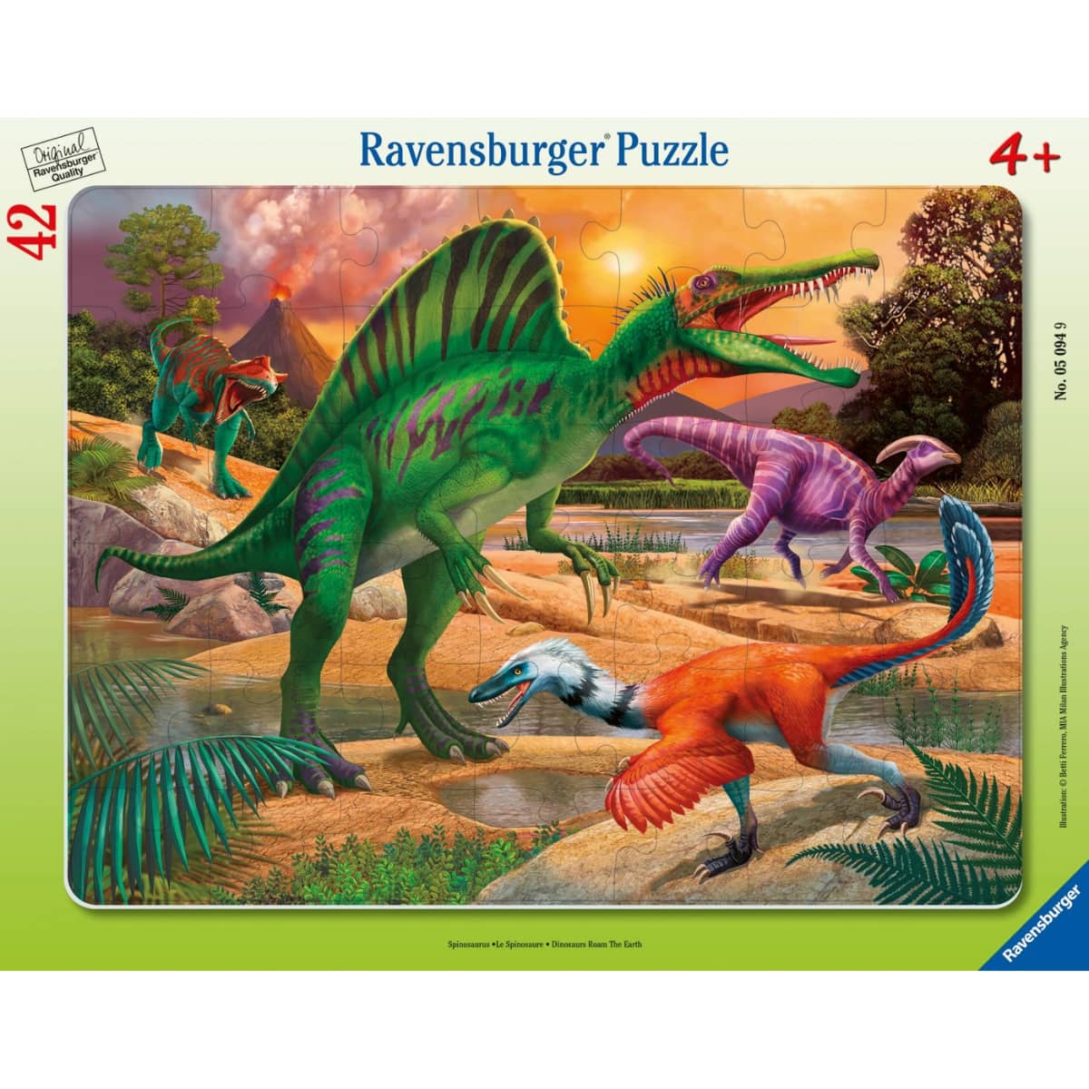 Ravensburger Spinosaurus Jigsaw Puzzle Unisex, 5-7 Years