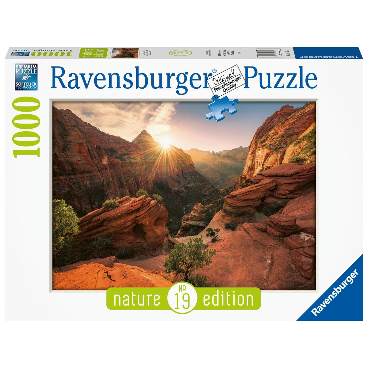 Ravensburger Zion Canyon USA Jigsaw Puzzle Unisex, 13+ Years