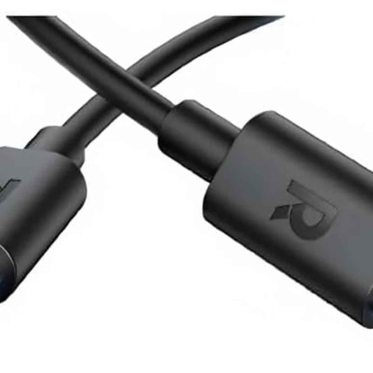 راف باور كابل شحن تايب سي إلى تايب سي بطول 1 متر