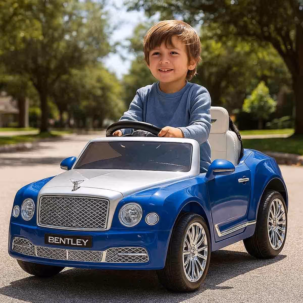Rayfun Bentley Mulsanne Electric Ride-On Car Unisex, 3-4 Years