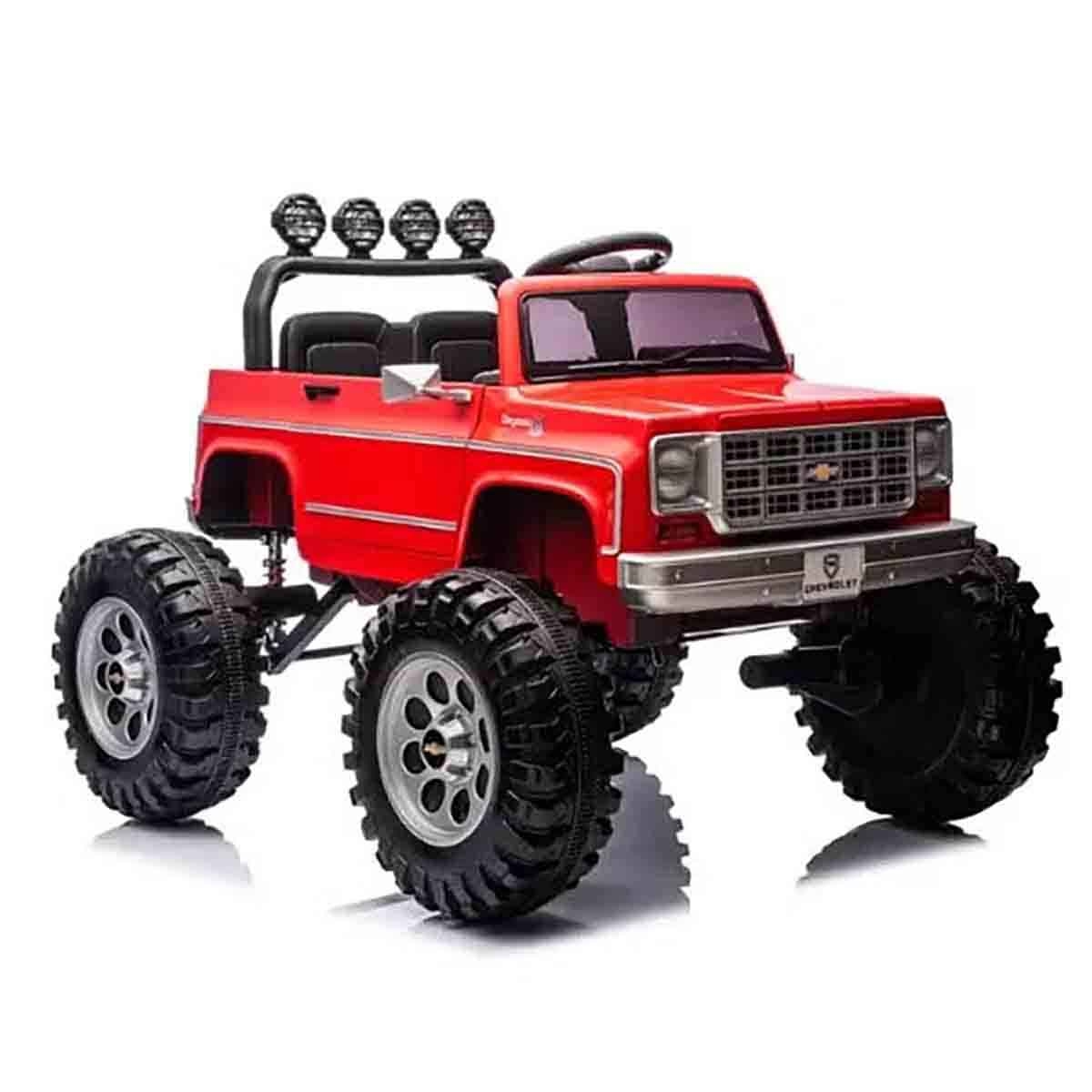 Rayfun Chevrolet Cheyenne Pick Up Ride-On Truck Unisex, 3-4 Years