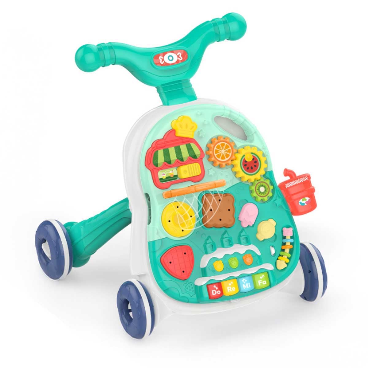 Rayfun 4-in-1 Multifunctional Baby Walker Toddler, 0-2 Years