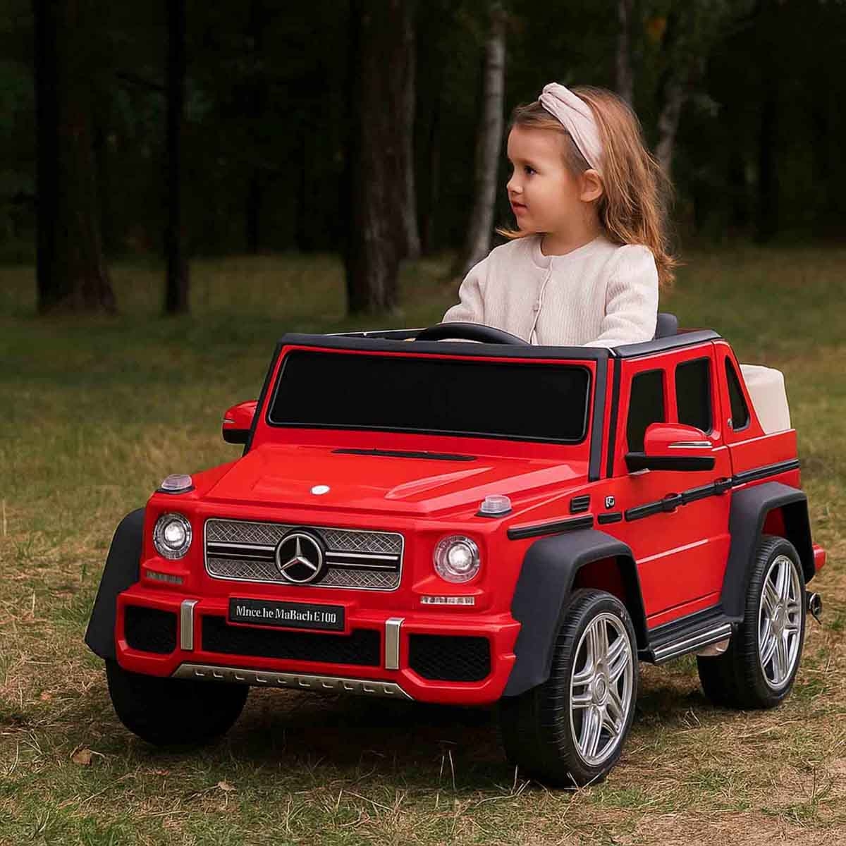 Rayfun Mercedes G650 Maybach Mini Ride-On Car Unisex, 3-4 Years