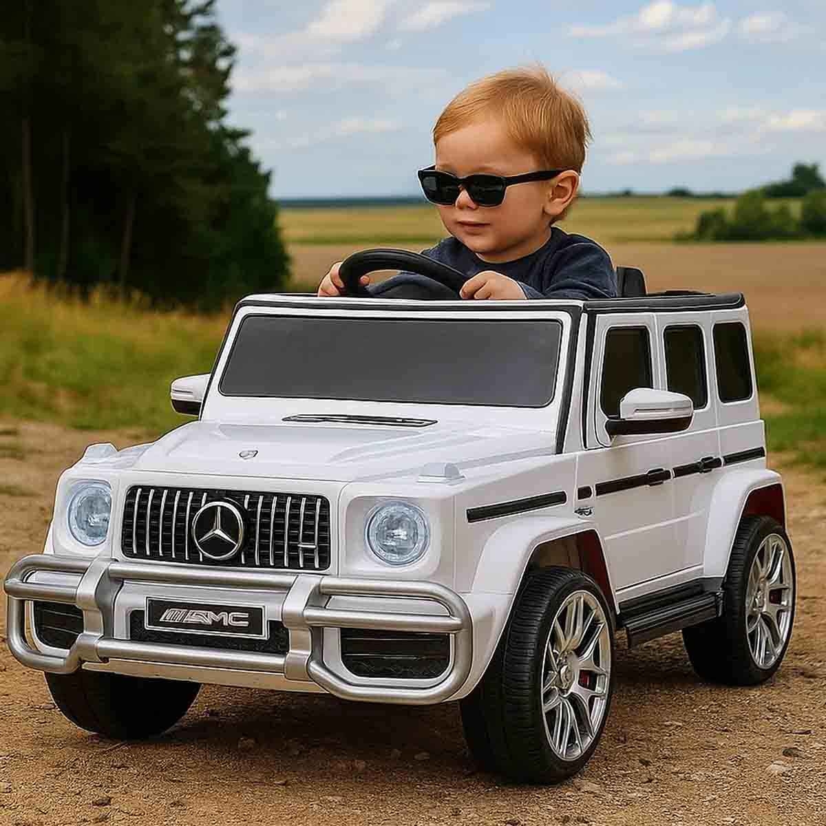 Rayfun Mercedes Licensed Electric Ride-On Car Unisex, 3-4 Years