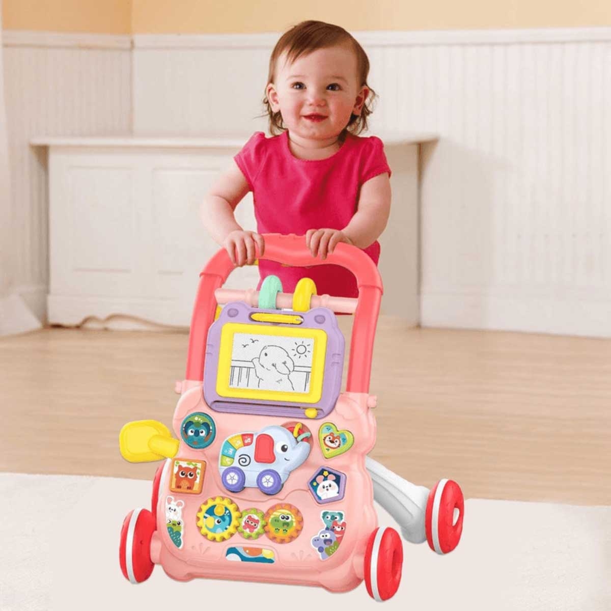 Rayfun Musical Baby Walker Toddler, 0-2 Years