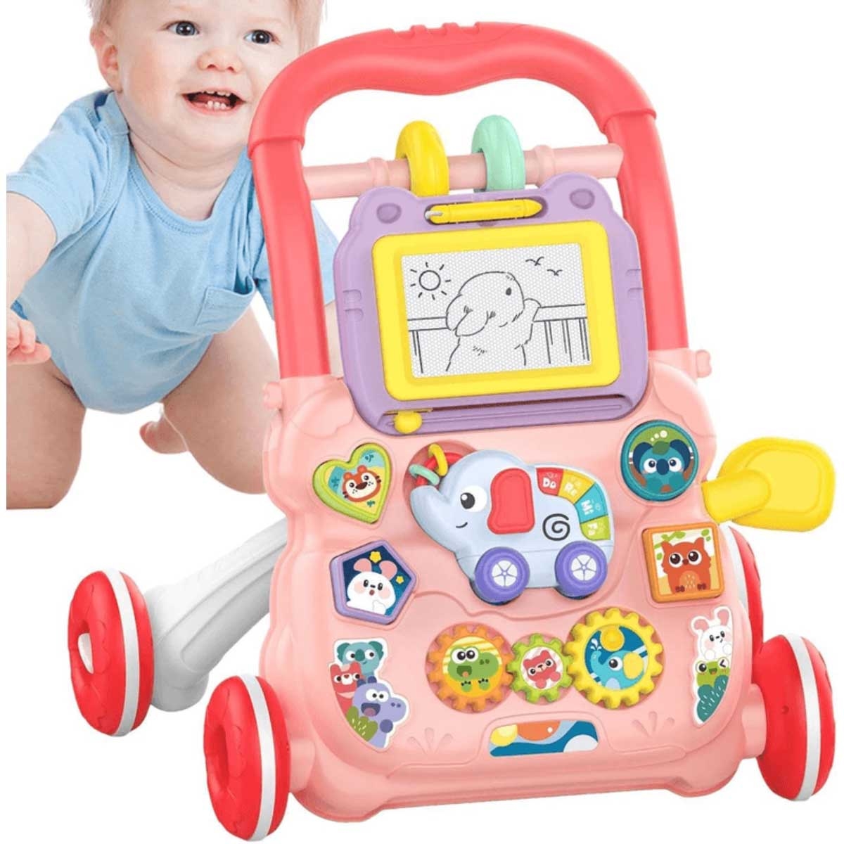 Rayfun Musical Baby Walker Toddler, 0-2 Years