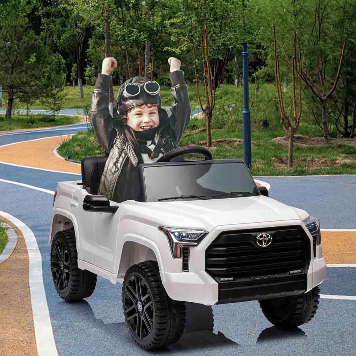 رايفن تويوتا تندرا سيارة ركوب كهربائية للجنسين، 3-4 سنوات