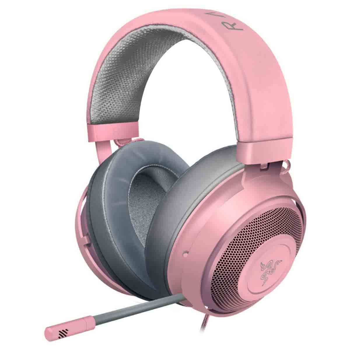 Razer Kraken Quartz Pink Gaming Headset with Mic