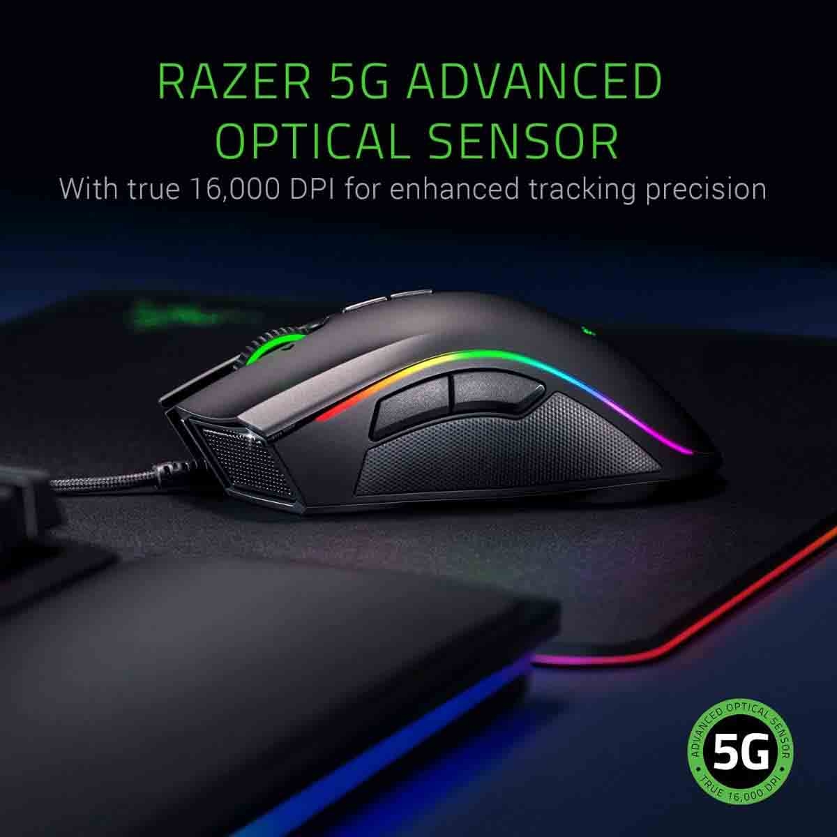 Razer Mamba Elite Right-Handed Wired Gaming Mouse