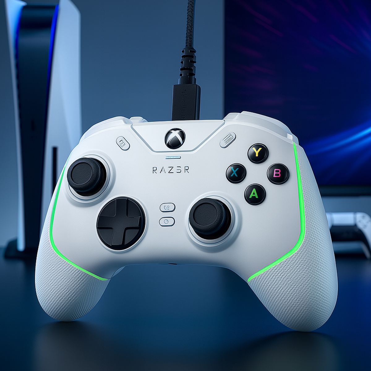 Razer Wolverine V2 Chroma Wired Gaming Pro Controller for Xbox Series X/S, Xbox One, PC