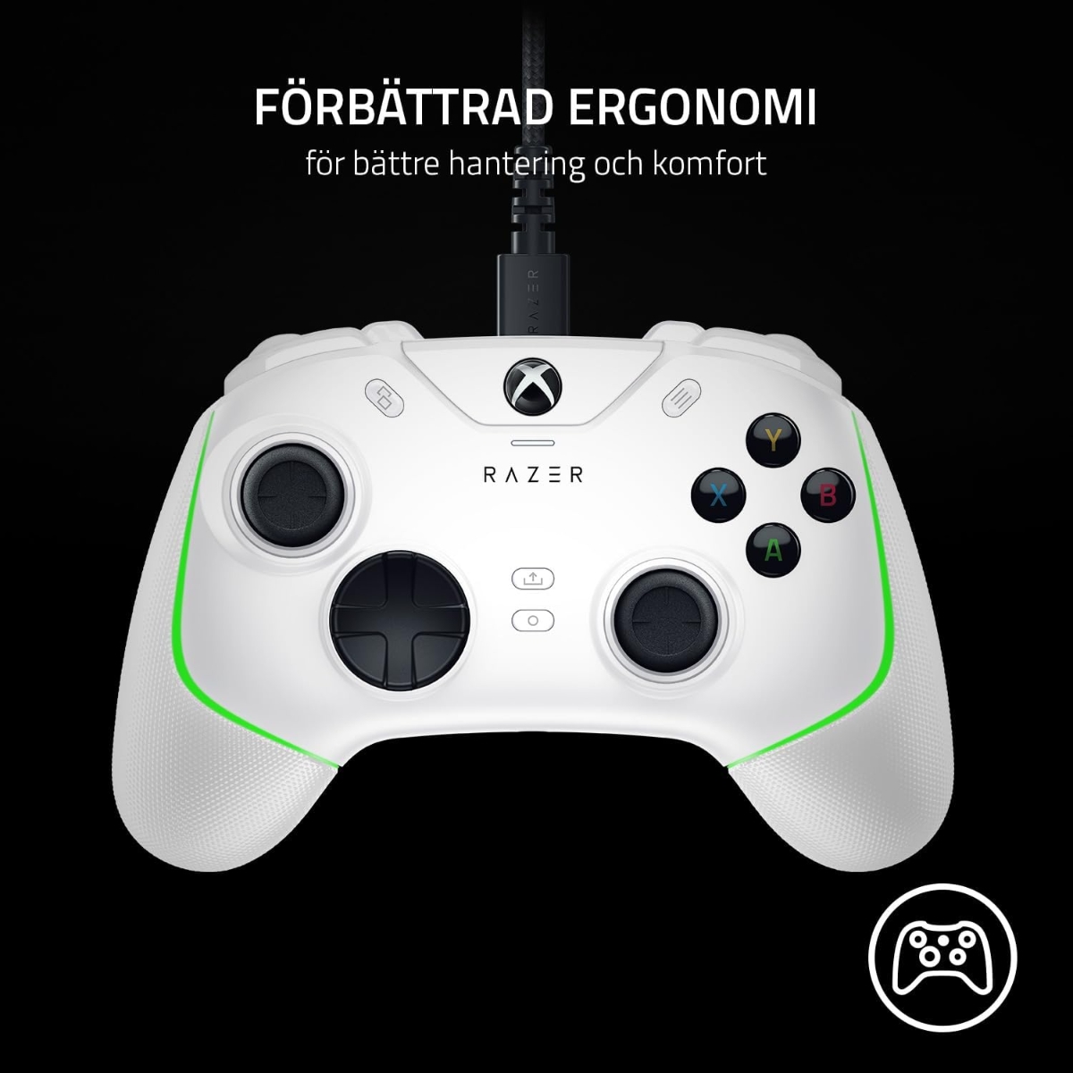 Razer Wolverine V2 Chroma Wired Gaming Pro Controller for Xbox Series X/S, Xbox One, PC