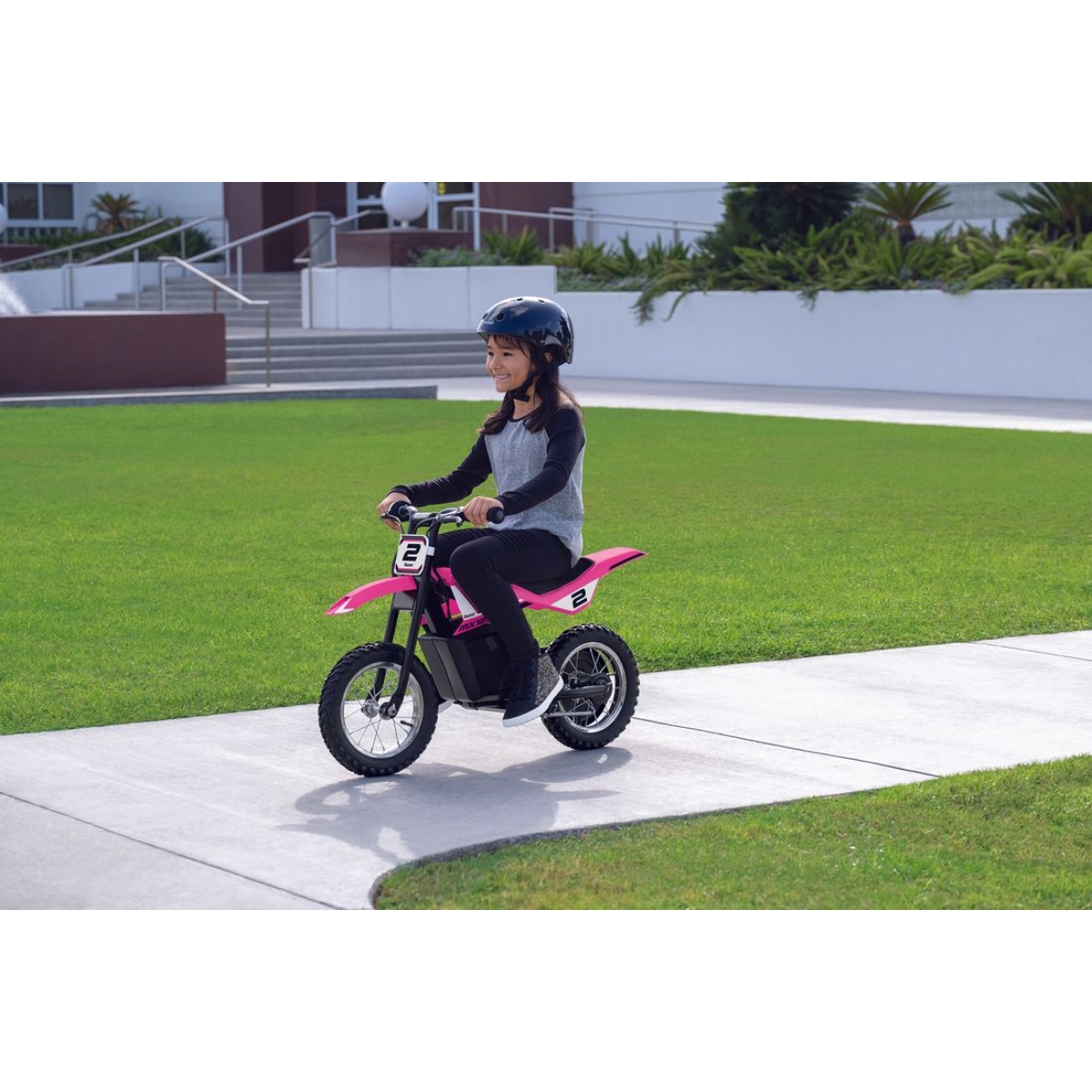 Razor Dirt Rocket MX125 Pink Electric Bike Unisex, 8-10 Years