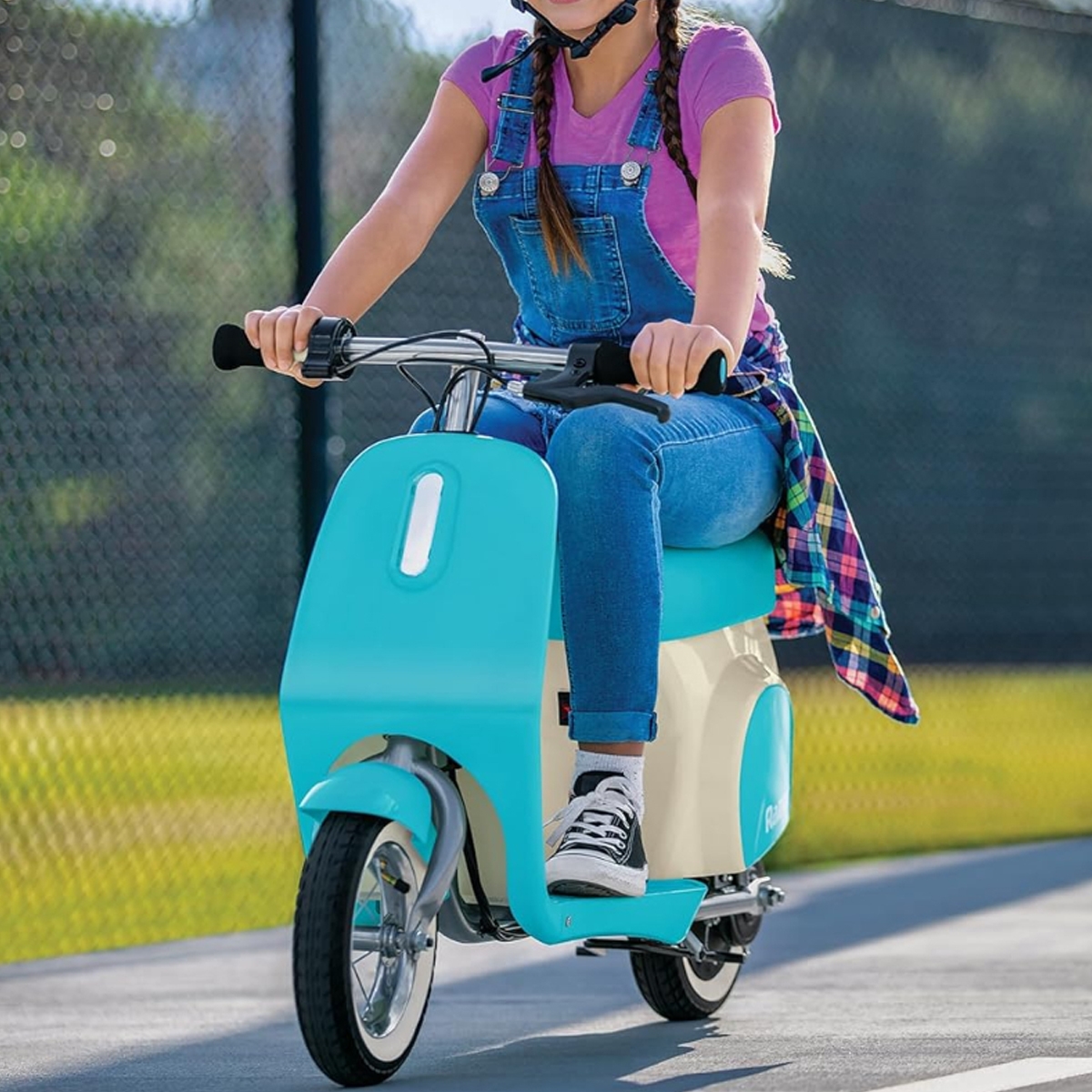 ريزر سكوتر كهربائي بوكت مود بيتيت للجنسين، 8-10 سنوات