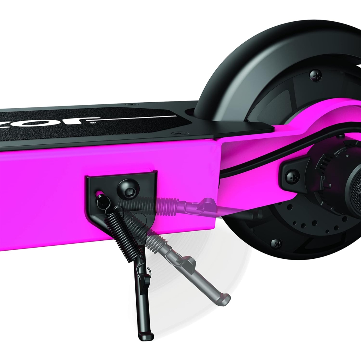 ريزر سكوتر كهربائي باور كور S80 أخضر للجنسين، من عمر 8 إلى 10 سنوات