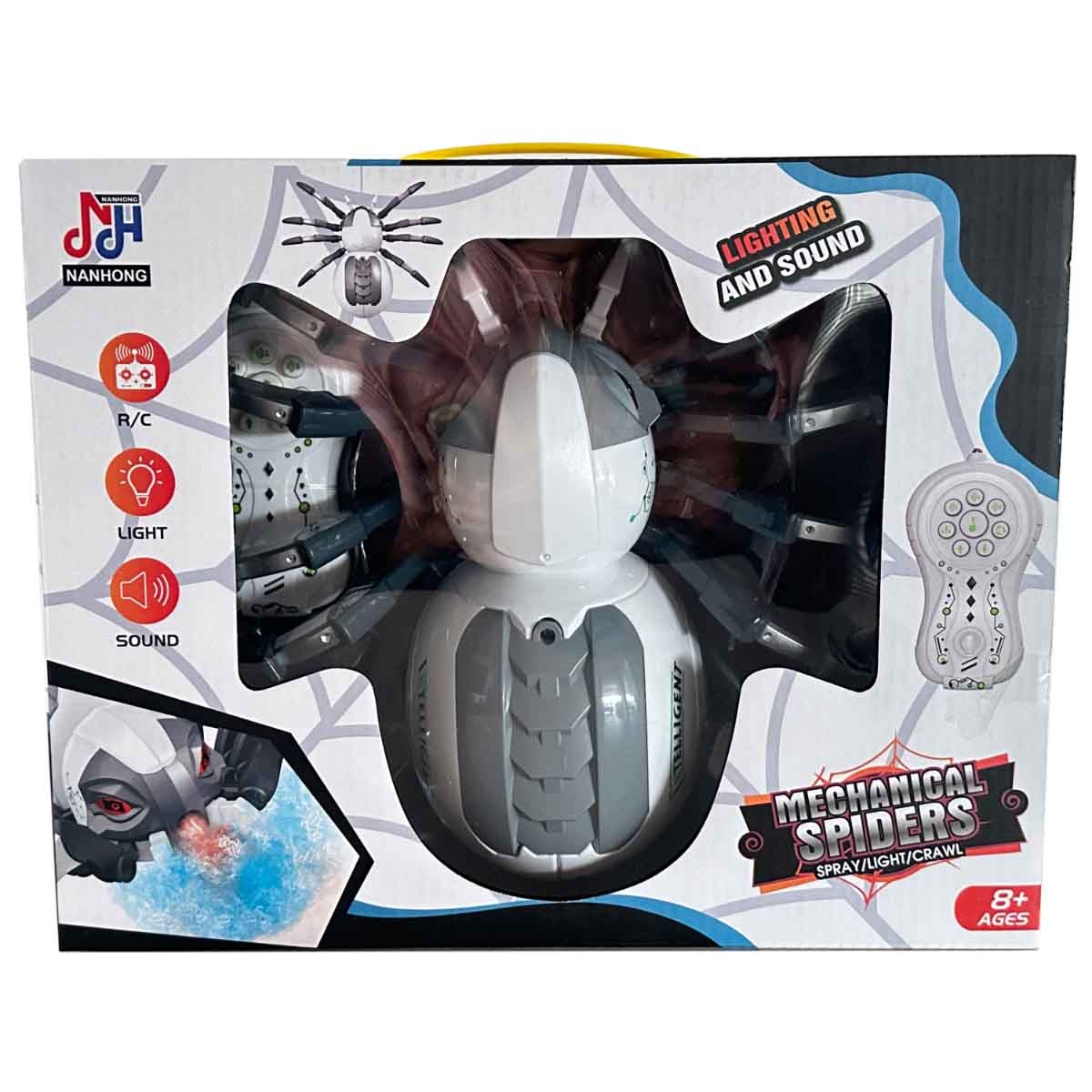 نانهونغ لعبة روبوت عنكبوت ميكانيكي بالتحكم عن بعد للأولاد، عمر 8-10 سنوات