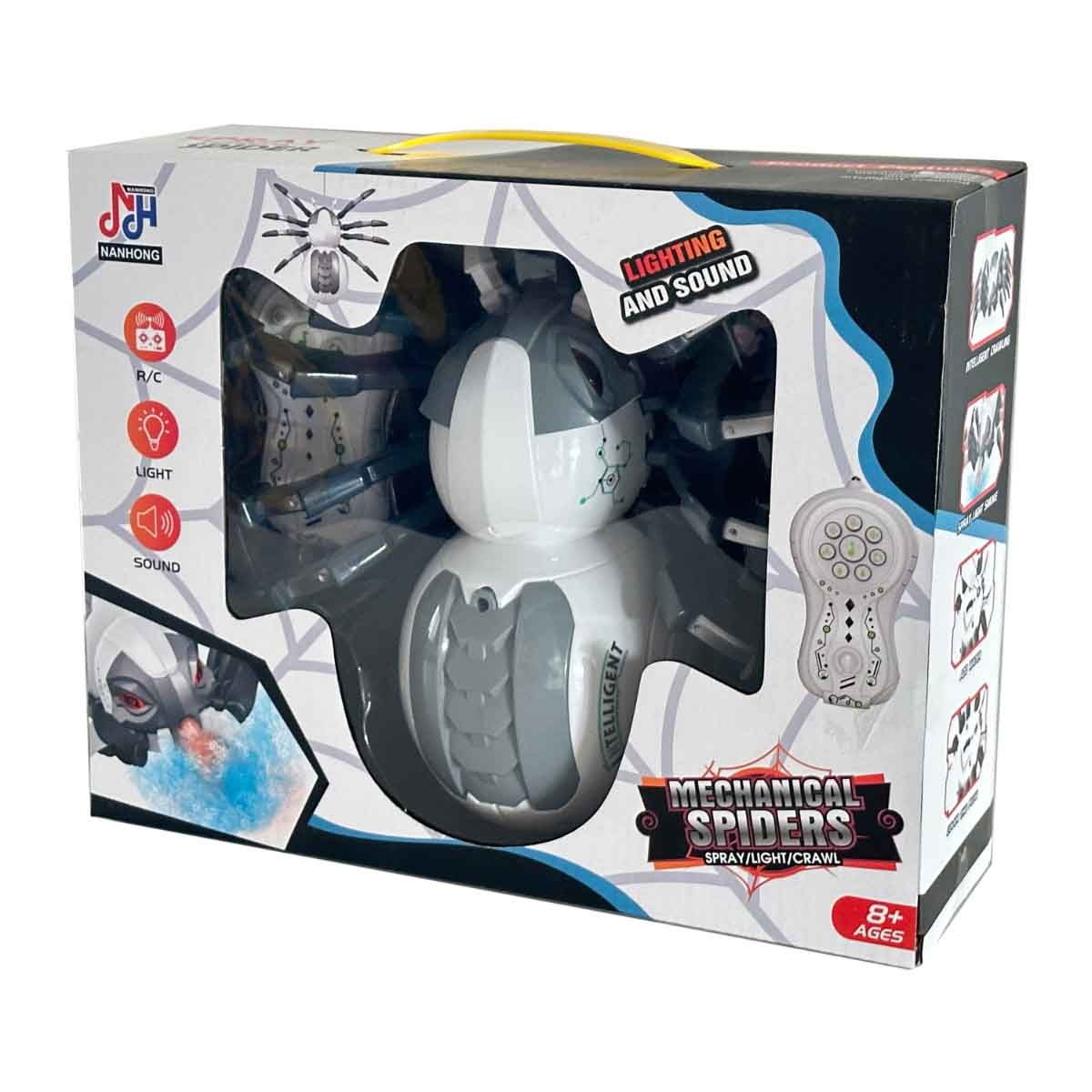 نانهونغ لعبة روبوت عنكبوت ميكانيكي بالتحكم عن بعد للأولاد، عمر 8-10 سنوات