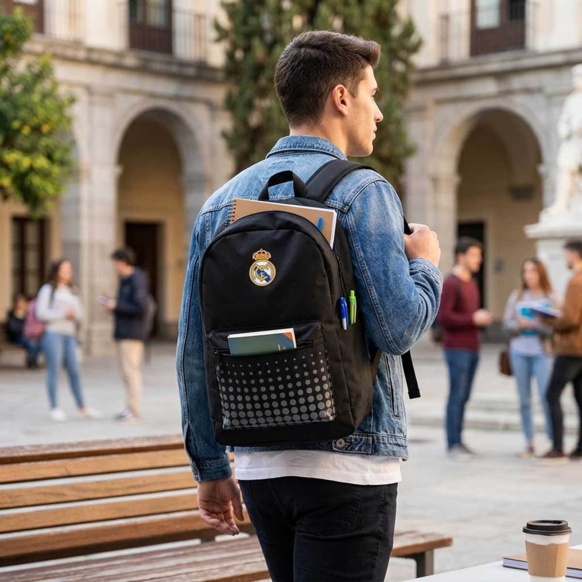 Real Madrid FKST-31209 School Backpack Unisex, 5-7 Years