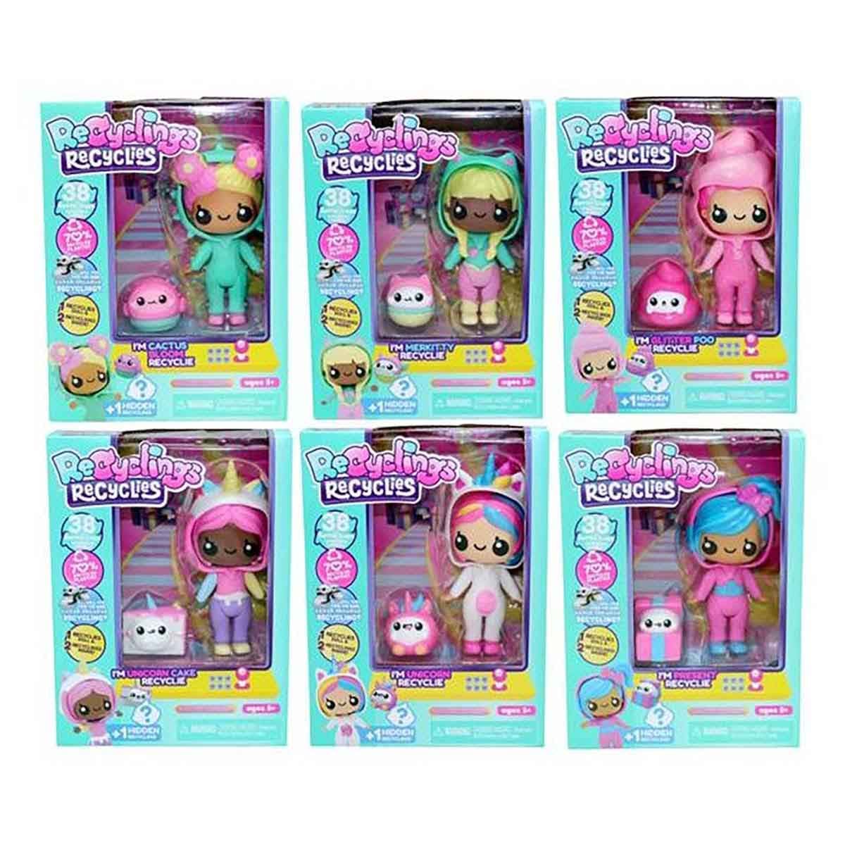 Recyclings Recyclies & Friends Assorted Action Figure Girls, 5-7 Years